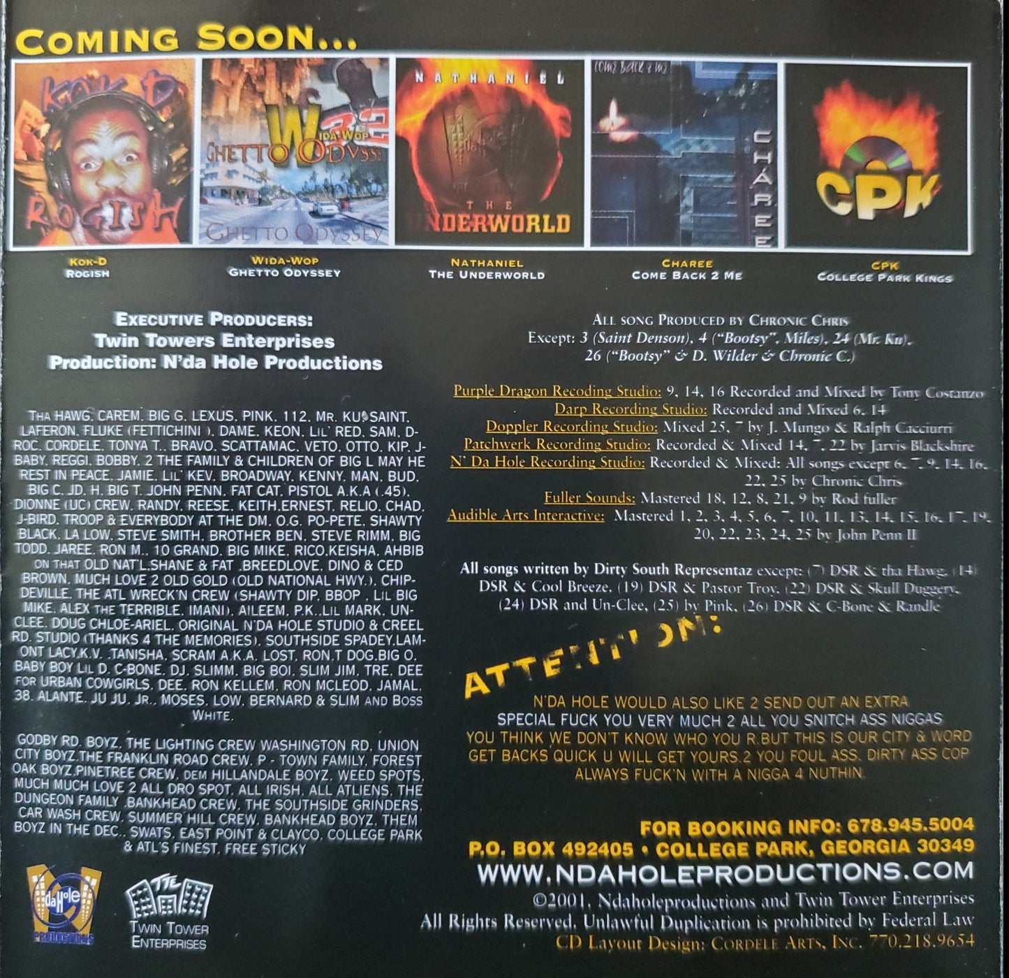 "Dirty South Representaz "